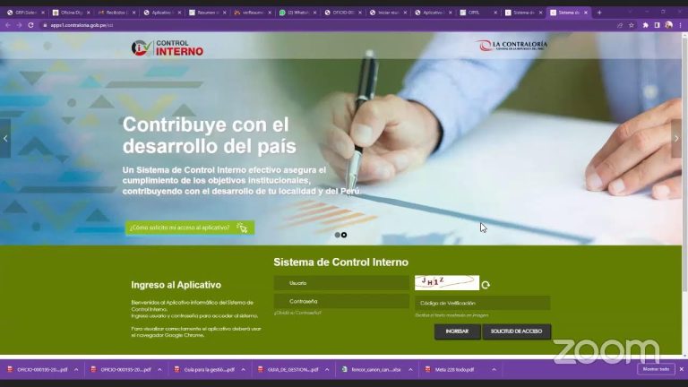 Todo lo que necesitas saber sobre el aplicativo del sistema de control interno en Perú: guía completa para trámites eficientes