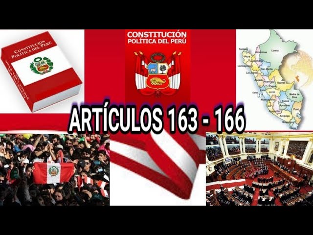 Conoce el Artículo 166 de la Constitución Política del Perú: Trámites y Requisitos Información Completa