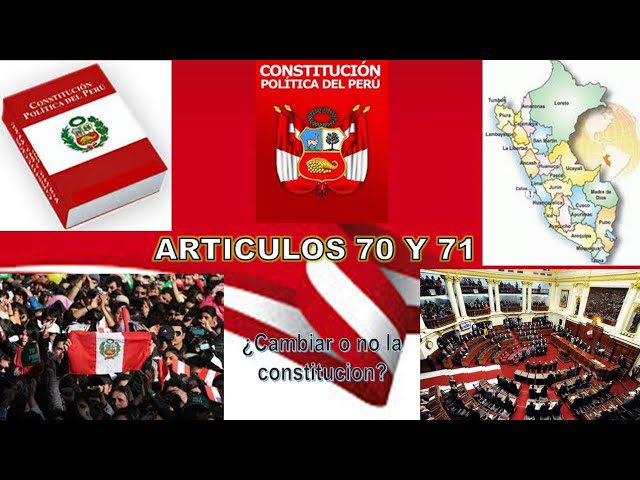 Artículo 70 de la Constitución Política del Perú: Todo lo que necesitas saber sobre este importante derecho