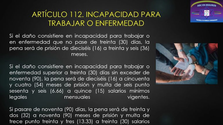 Artículo 112 del Código Penal Peruano: Descubre todo lo que necesitas saber para trámites legales en Perú