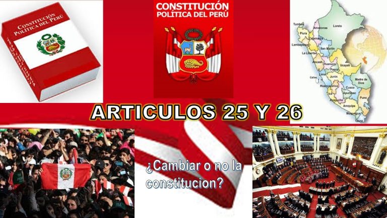 Todo lo que debes saber sobre el Artículo 26 de la Constitución Política del Perú para realizar trámites