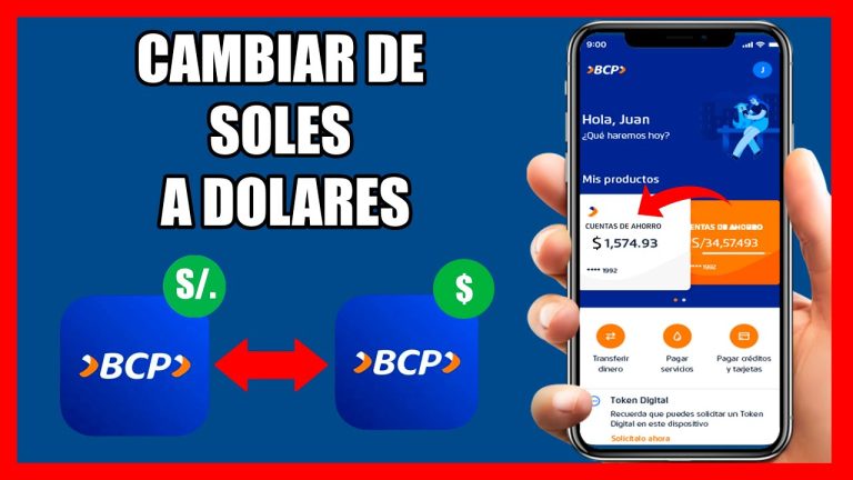 Guía completa para realizar el cambio de soles a dólares en BCP: ¡Aprende a realizar tus trámites de forma eficiente en Perú!