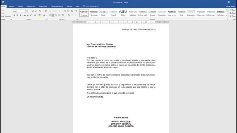 Guía completa: Cómo redactar una carta informativa en PDF en Perú