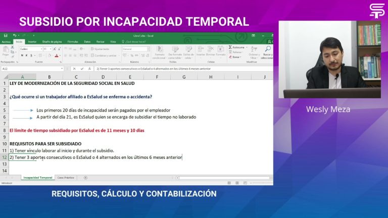 Guía completa para el cálculo del subsidio por incapacidad en Perú: ¡Aprende a realizar tus trámites de manera sencilla!