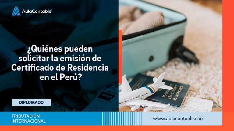 Guía completa para obtener tu certificado de residencia SUNAT en Perú: requisitos y pasos a seguir