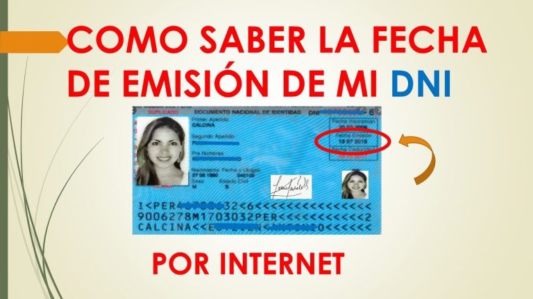 ¿Necesitas saber la fecha de emisión de tu DNI en Perú? Aquí te explicamos cómo obtener esa información