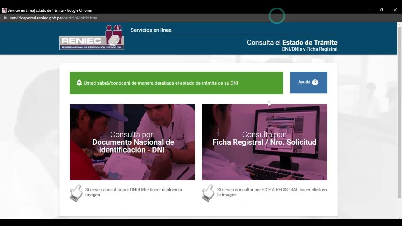 Estado del trámite en Reniec: Consulta en línea y pasos a seguir en Perú