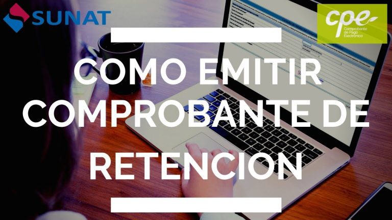 Todo lo que necesitas saber sobre el comprobante de retención electrónico en Perú: trámites y requisitos