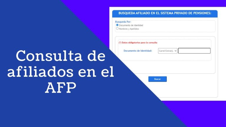 Todo lo que necesitas saber sobre la consulta de afiliados del Sistema Privado de Pensiones (SPP) en Perú