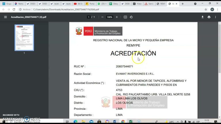 Todo lo que debes saber sobre el certificado REMYPE en Perú: requisitos, beneficios y trámites