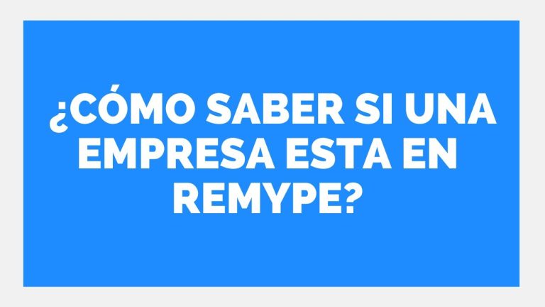 Todo lo que necesitas saber sobre la consulta REMYPE en Perú: trámites simplificados para tu negocio