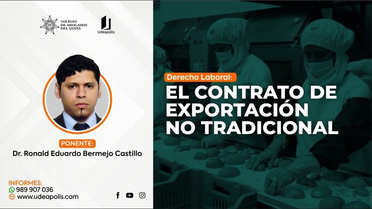 Todo lo que necesitas saber sobre el contrato de exportación no tradicional en Perú: trámites y requisitos