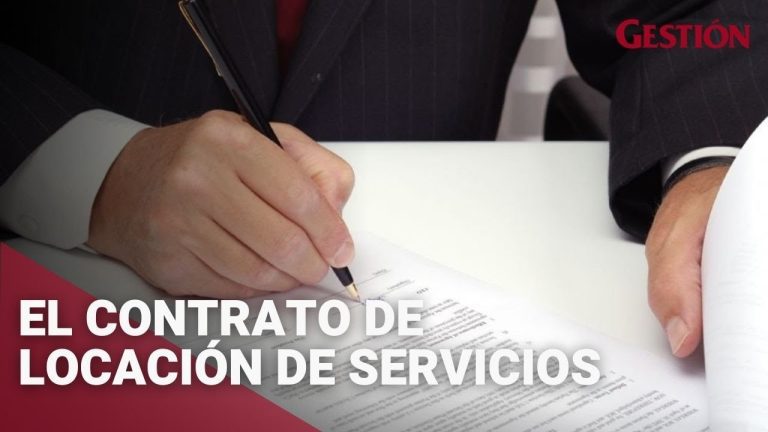 Todo lo que necesitas saber sobre el Contrato de Locación de Servicios según el Código Civil en Perú
