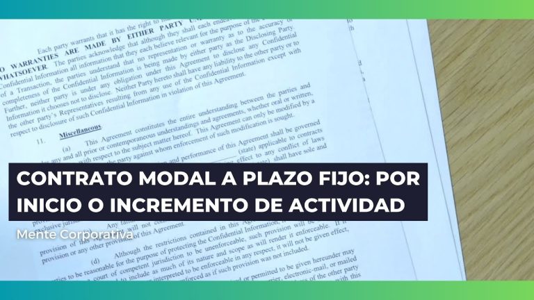 Guía completa para el contrato por inicio o incremento de actividad en Perú: requisitos, procedimientos y consejos