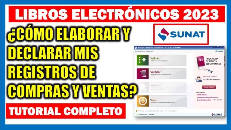 Todo lo que debes saber sobre el cronograma Sunat 2022 para libros electrónicos en Perú