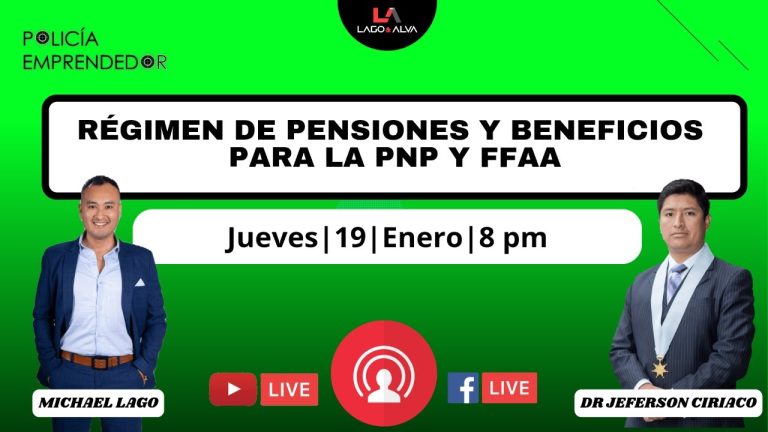 Todo lo que necesitas saber sobre la ley de pensiones de la PNP en Perú: trámites y requisitos