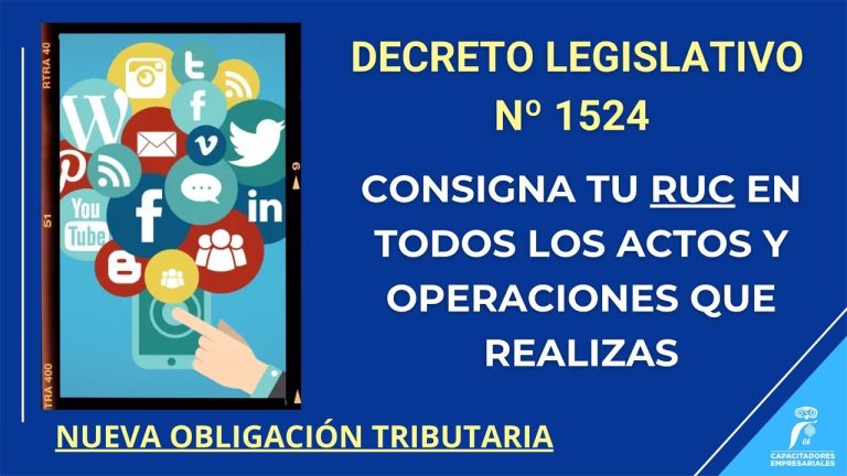 Todo lo que necesitas saber sobre el Decreto Legislativo 1524: Requisitos y trámites en Perú