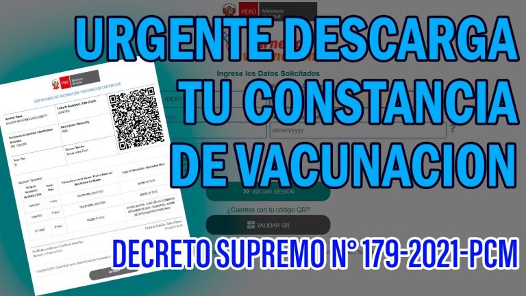 Todo lo que necesitas saber sobre el Decreto Supremo 179 PCM en Perú: trámites y requisitos actualizados