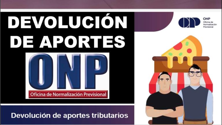 Guía completa sobre devolución de aportes ONP en Perú: ¡Aprende cómo realizar este trámite de forma sencilla!