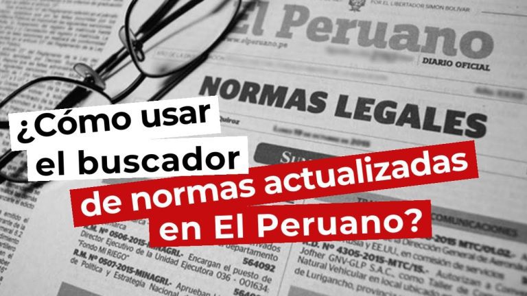 Todo lo que necesitas saber sobre las normas legales en el Diario Oficial El Peruano: trámites simplificados en Perú