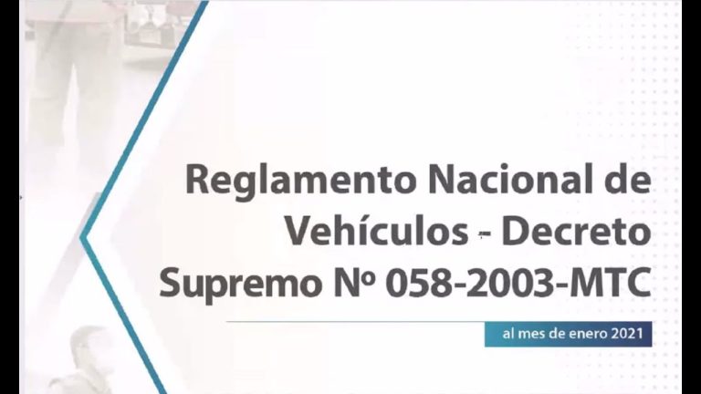 Todo lo que necesitas saber sobre el DS 058 MTC en Perú: Requisitos, trámites y procedimientos actualizados