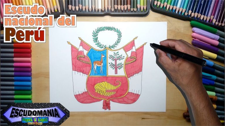 Guía paso a paso para dibujar el escudo nacional del Perú: Símbolo patrio en tus trámites