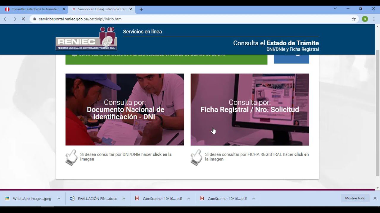 Trámites en Perú: Cómo verificar el estado de tu trámite en Reniec.gob.pe con HTTPS