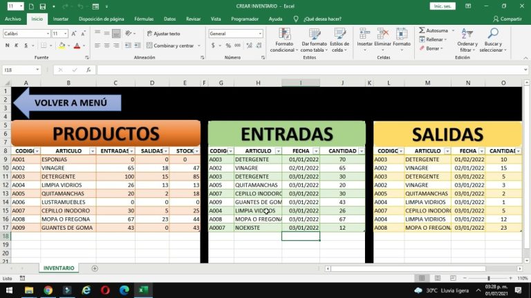 Guía paso a paso: Cómo crear un Excel de inventario para tus trámites en Perú