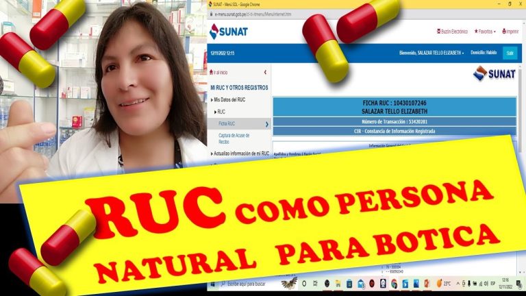 Todo lo que necesitas saber sobre el RUC de farmacias peruanas: trámites y requisitos actualizados