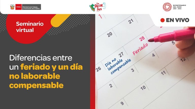 ¿Qué es un feriado compensable en Perú y cómo se aplica? Guía completa de trámites
