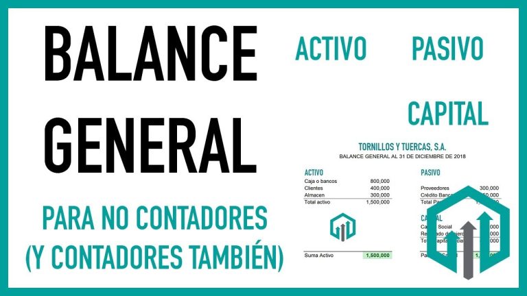 Descarga gratis tu balance general en formato PDF para trámites en Perú: Guía completa