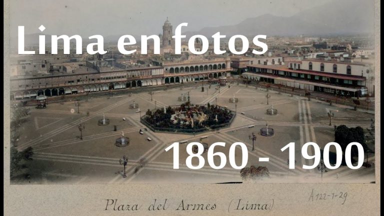 Descubre la belleza histórica de Lima: Fotos de Lima antigua que te transportarán en el tiempo
