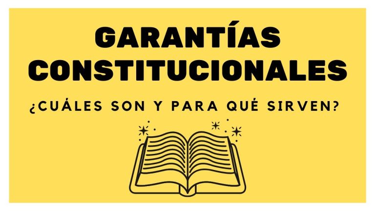 Todo lo que necesitas saber sobre las garantías constitucionales en Perú: Descarga el PDF completo aquí