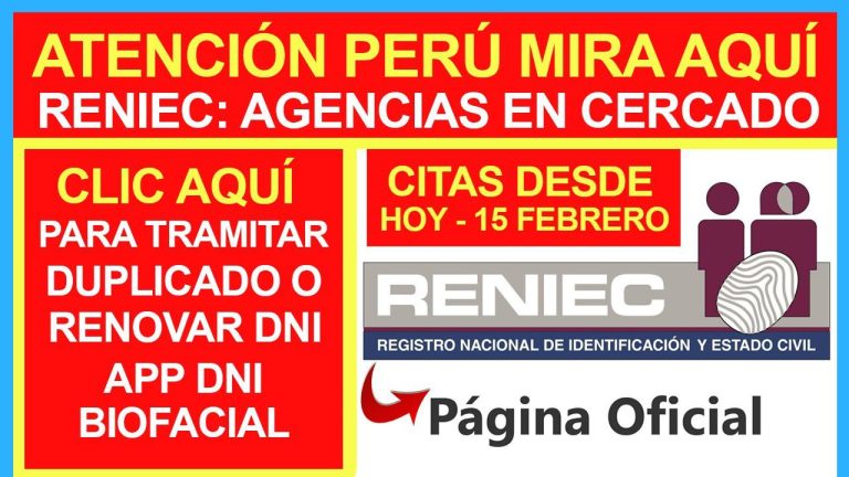 Todo lo que necesitas saber sobre el horario de atención de Reniec en Santa Anita: ¡Consulta los trámites en Perú!