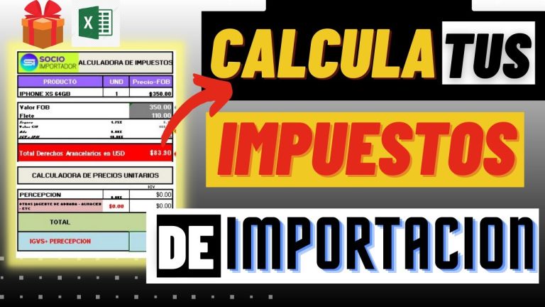 Guía completa para el cálculo de impuestos de importación en Perú: Todo lo que necesitas saber