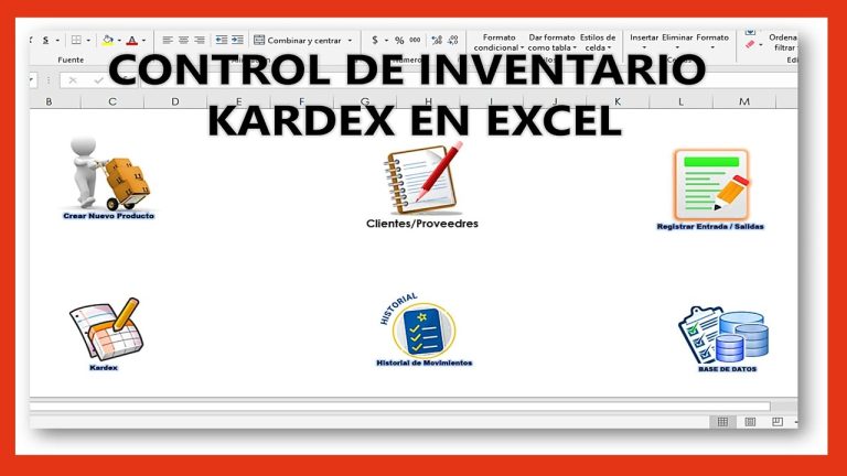 Control de Entradas y Salidas con Kardex en Excel: Guía Completa para Administrar Inventario en Perú
