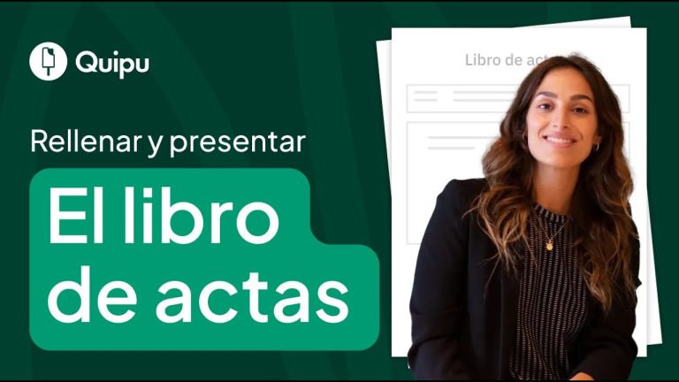 Guía completa: Cómo llenar un libro de actas paso a paso en Perú