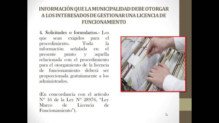 Todo lo que necesitas saber sobre la Ley 28976: Marco de la licencia de funcionamiento en Perú