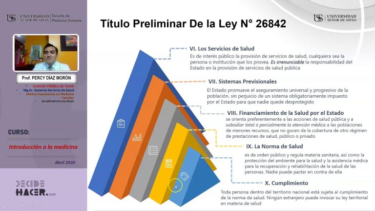 Todo lo que debes saber sobre la Ley General de Salud N° 26842 en Perú: requisitos, trámites y beneficios
