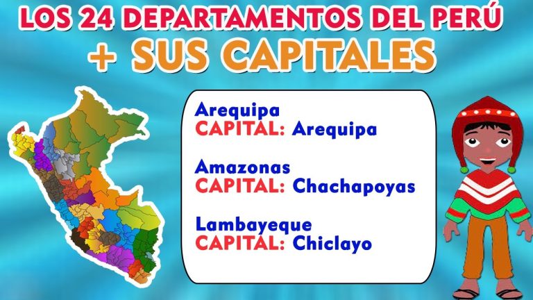 Descubre los 24 departamentos del Perú: Guía completa para trámites y servicios en cada región