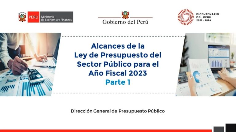 Guía completa sobre el presupuesto público del MEFP en Perú: trámites y requerimientos