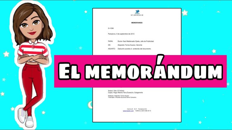 Modelo de memorandum: Todo lo que necesitas para redactar un memorandum en Perú