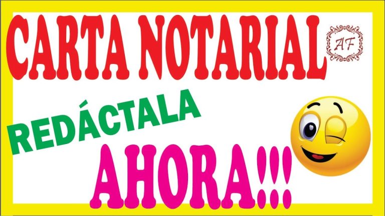 Modelo de Carta Notarial en Word: Todo lo que necesitas para realizar trámites legales en Perú