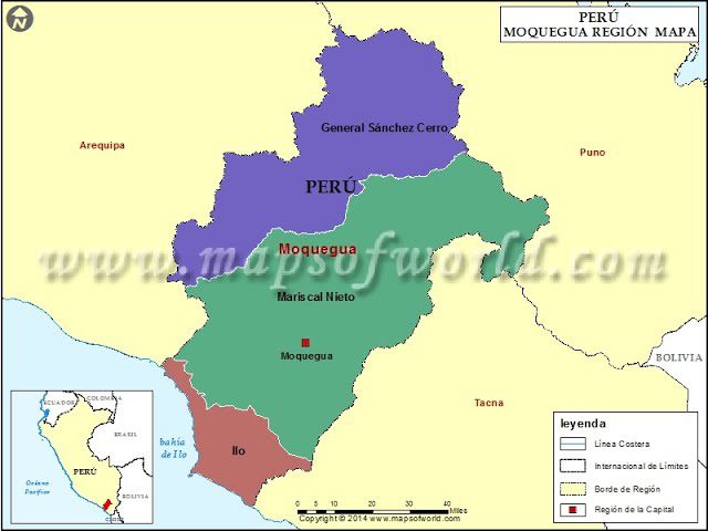Todo lo que necesitas saber sobre el mapa de Moquegua: trámites y ubicación actualizada en Perú