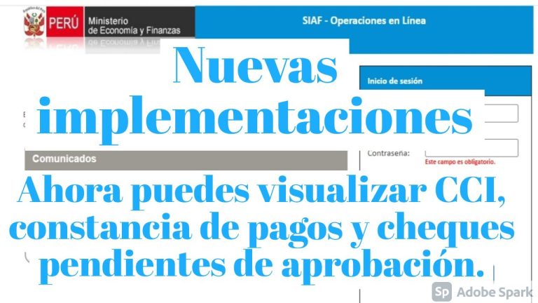 Todo lo que necesitas saber sobre operaciones en línea SIAF en Perú: trámites simplificados y eficientes