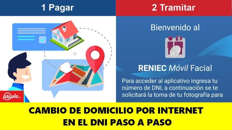 Guía completa para pagar el cambio de domicilio del DNI en Perú: todo lo que necesitas saber