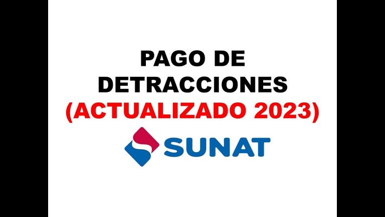 Todo lo que necesitas saber sobre la tabla de detracciones SUNAT en Perú: Trámites explicados