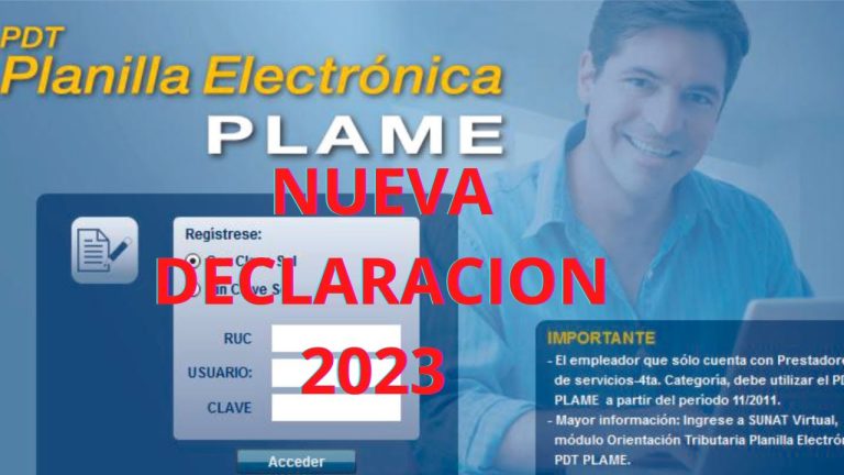 Todo lo que necesitas saber sobre la planilla electrónica PLAME en Perú: trámites y requisitos actualizados