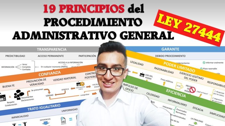 Todo lo que necesitas saber sobre los principios administrativos de la Ley 27444 en Perú: guía completa de trámites