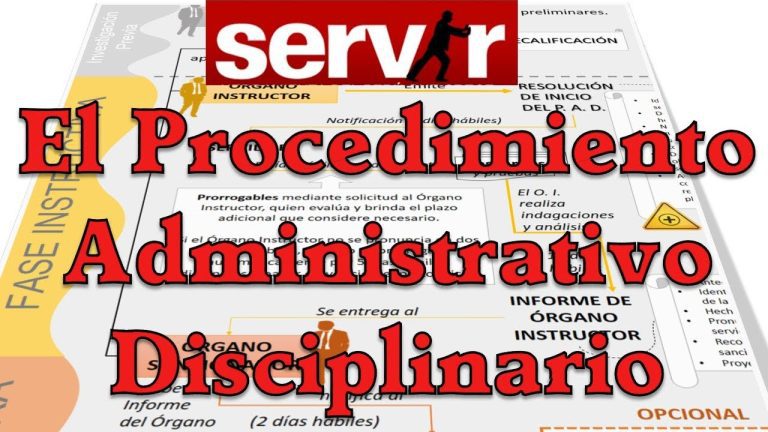 Guía completa del proceso administrativo disciplinario en Perú: Todo lo que necesitas saber para enfrentar trámites disciplinarios